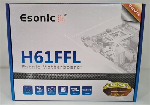İntel AnakartlarESONİCESONİC İNTEL H61FFL LGA 1155  2X DDR3 SATA 3GB/S ANAKART